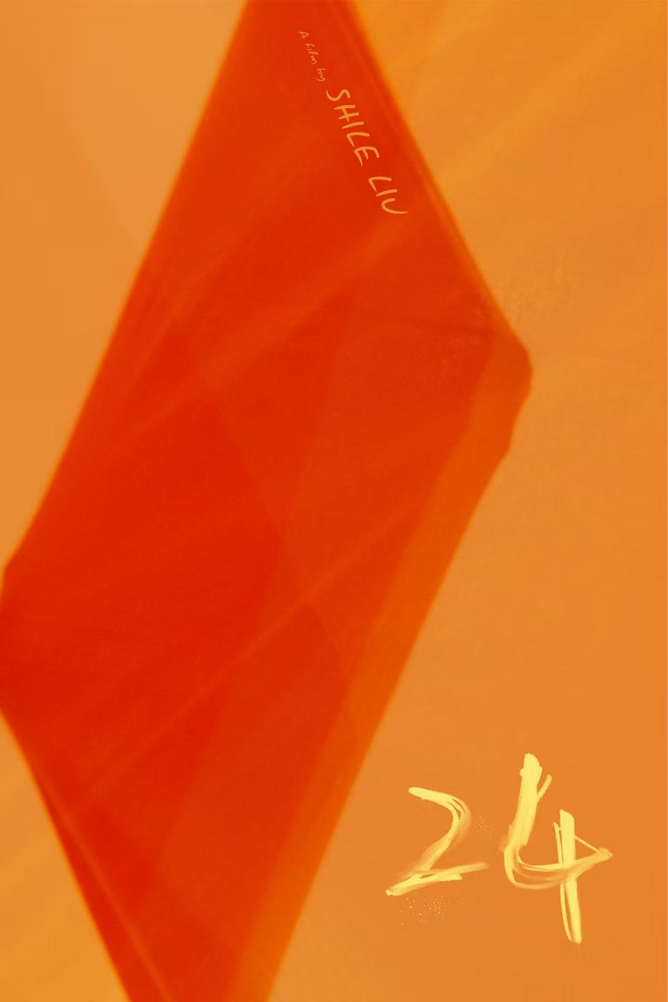 Orange book with white text on cover, partially visible, against orange background.